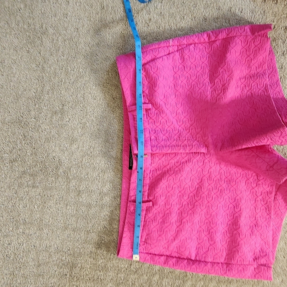 Banana Republic Pink Bermuda Shorts Tailored Chino Style Size 10 - Picture 6 of 6